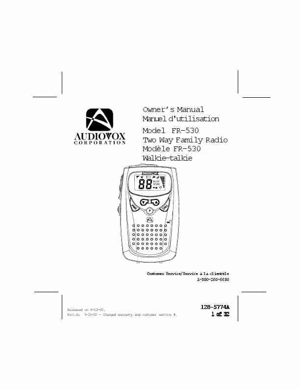 Audiovox Two-Way Radio FR-530-page_pdf